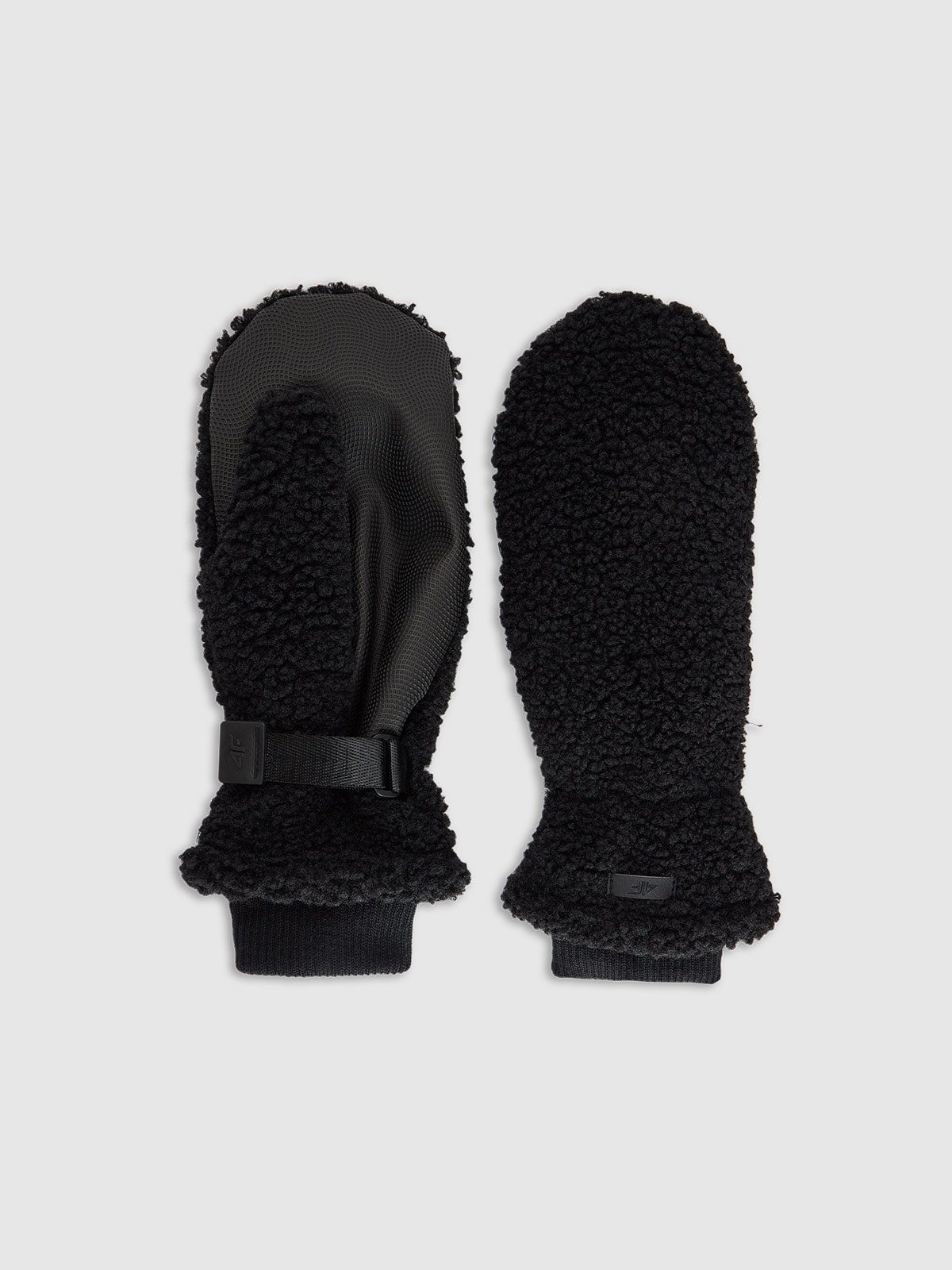 Унісекс рукавиці-варежки - чорні