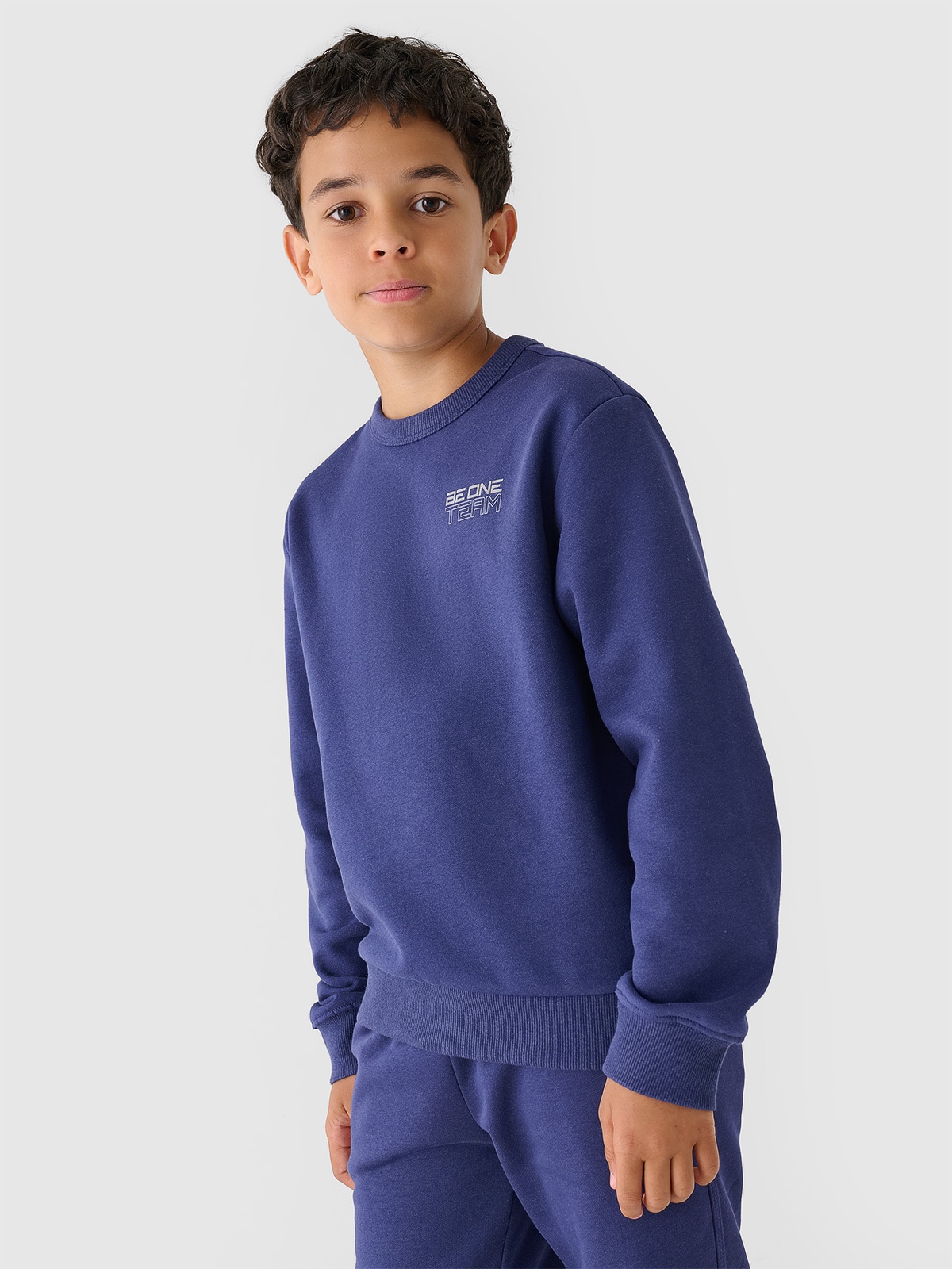 Спортивний світшот для хлопчиків - темно-синій