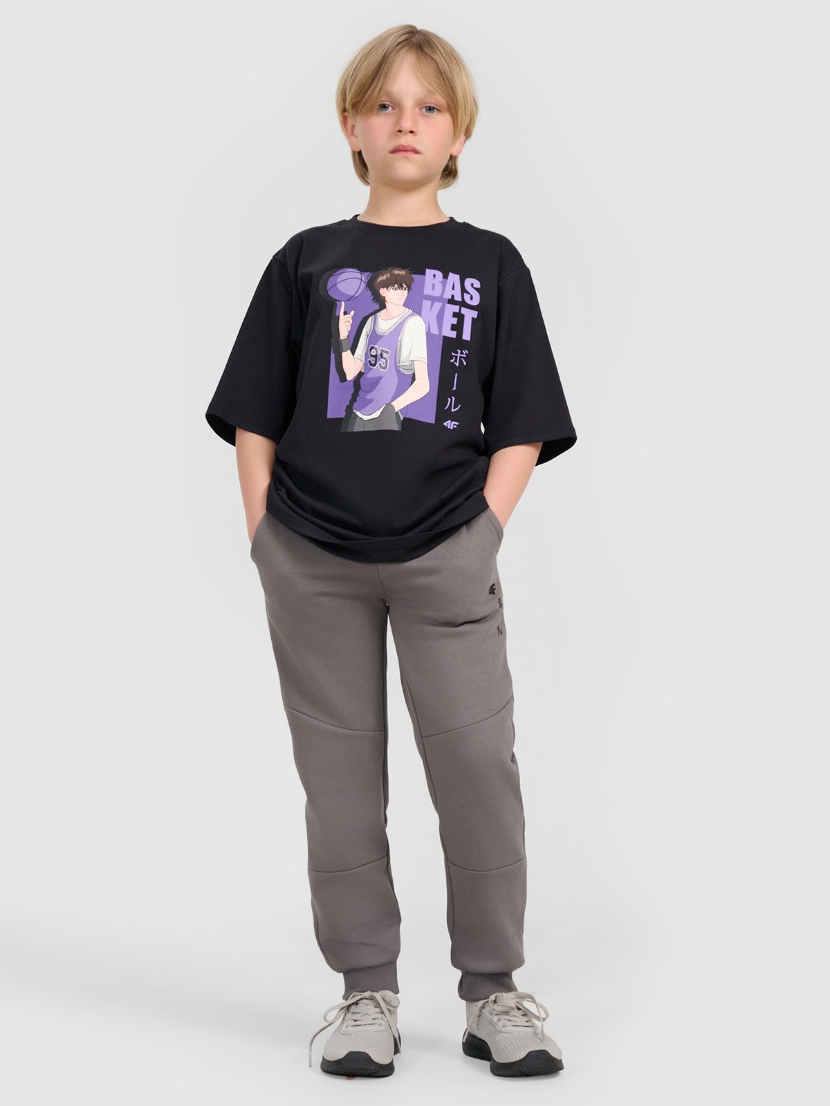 Джогери спортивні штани для хлопчиків - сірі