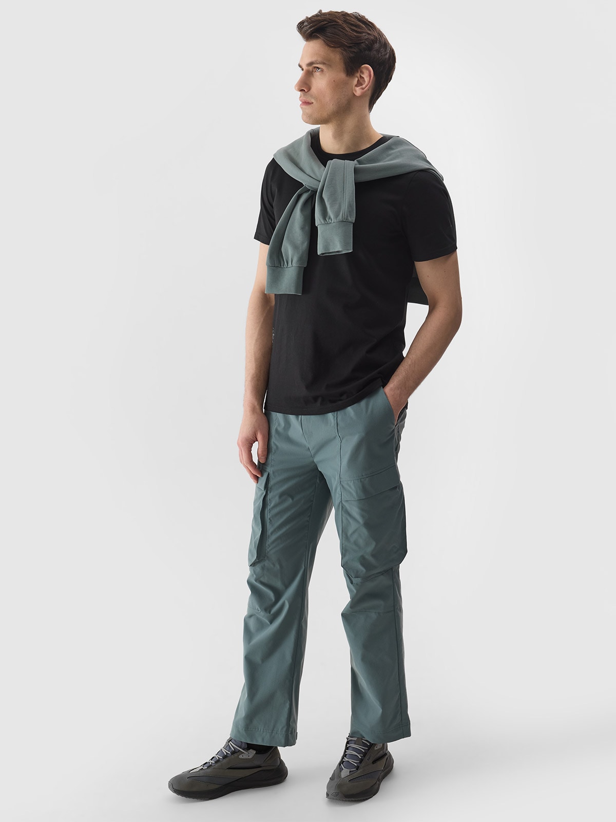 Чоловічі штани casual cargo 4Way Stretch - хакі
