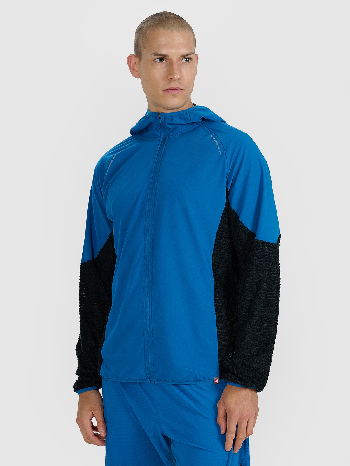 Толстовка для бігу по пересіченій місцевості Primaloft Active чоловіча - темно-синя