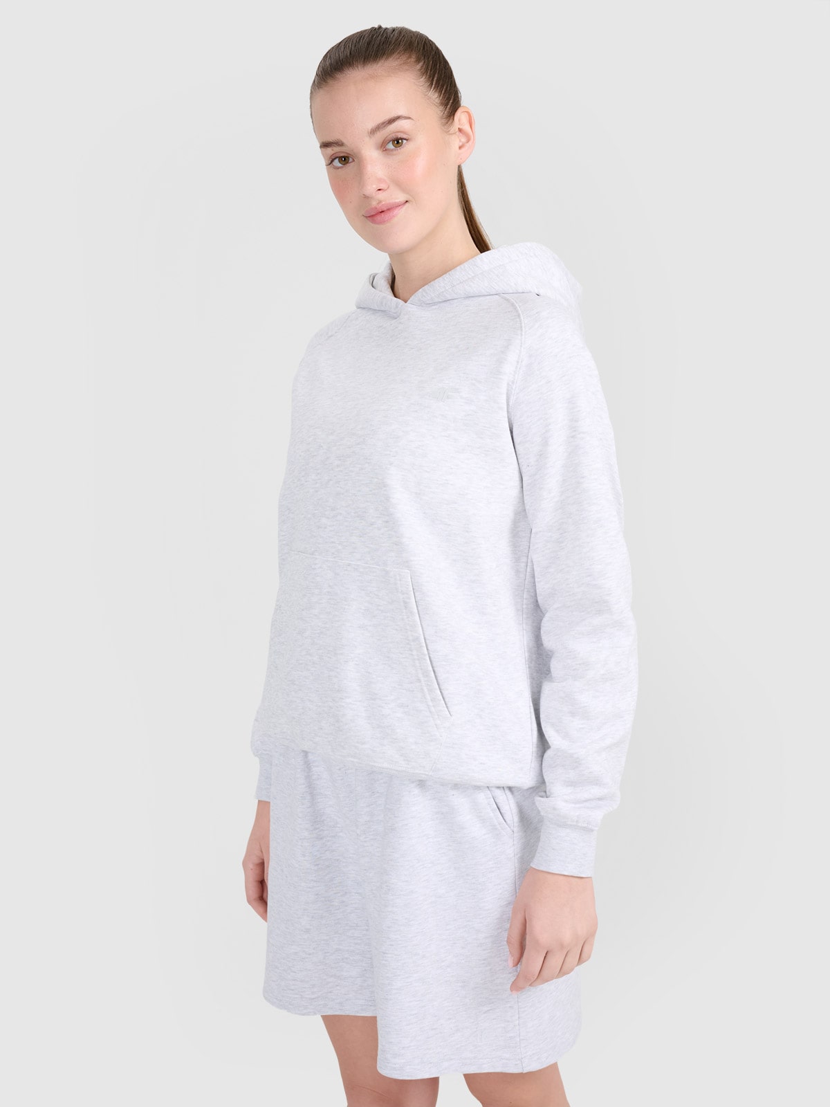 Жіноче спортивне худі - сірий