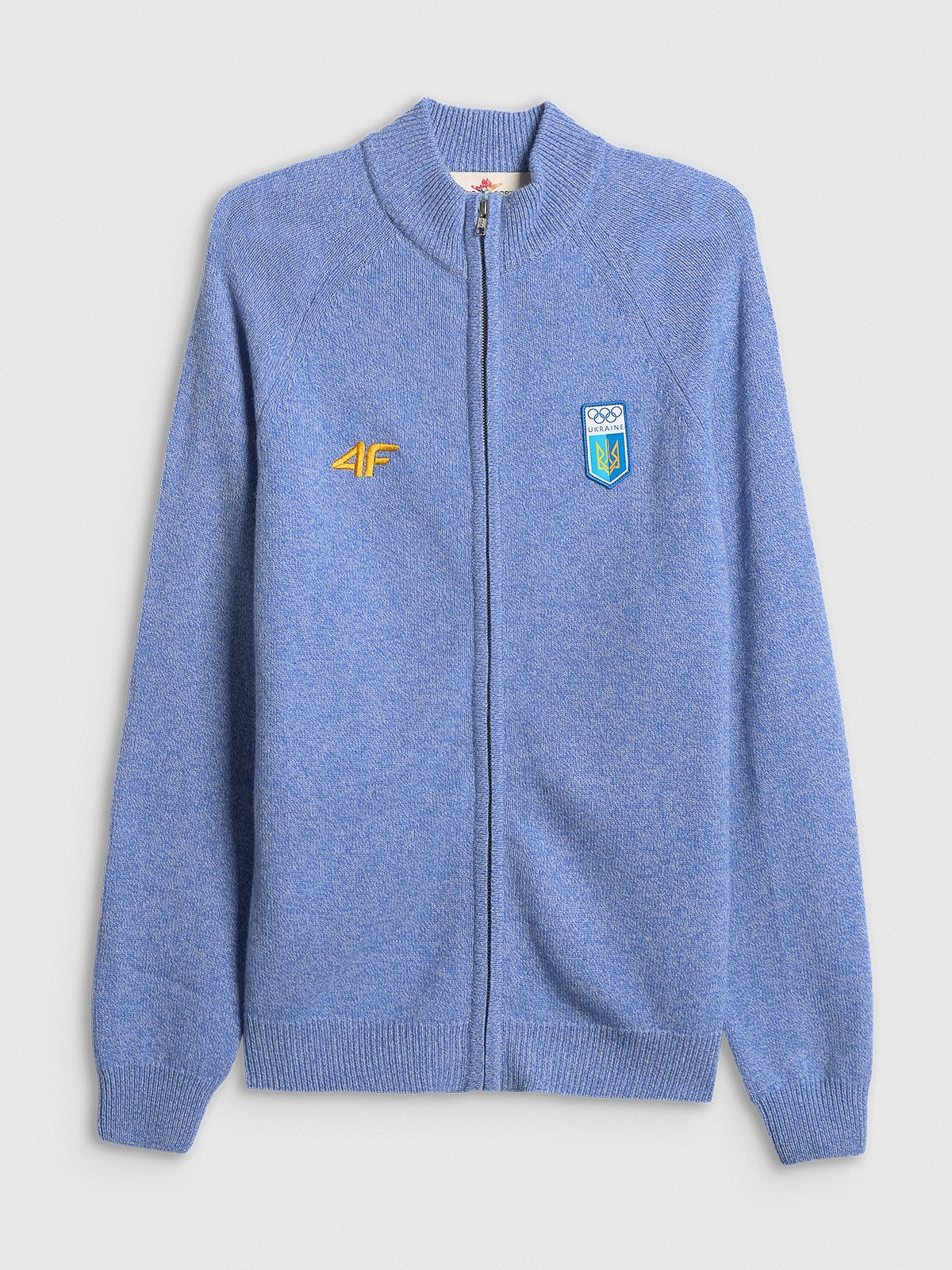 Milano-Cortina/Україна - Вовняний кардиган чоловічий - синій