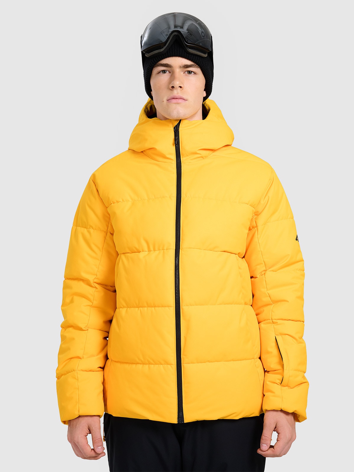 Чоловіча лижна куртка мембрана 5000 - жовта