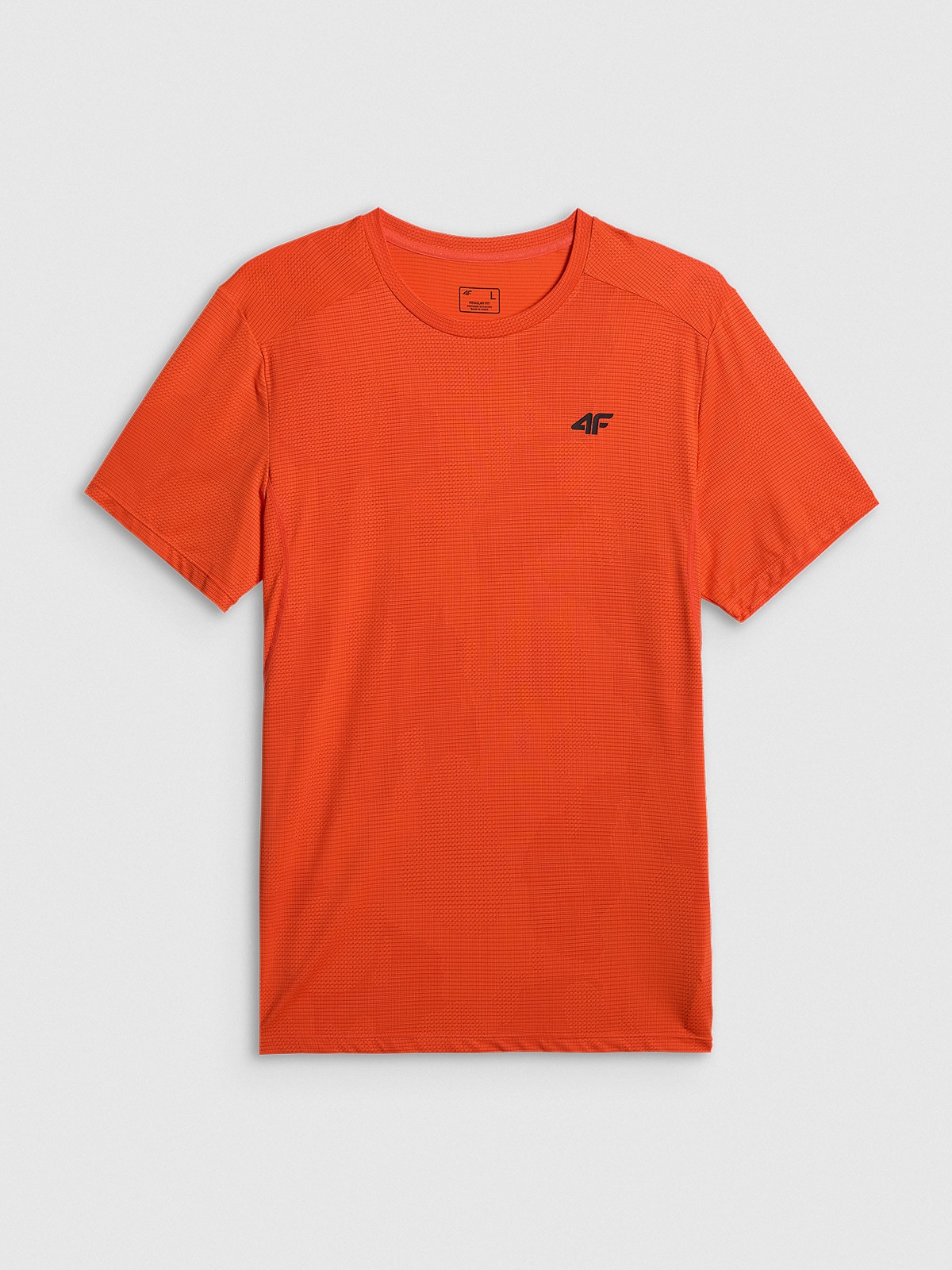 Чоловіча швидковисихаюча тренувальна футболка regular - помаранчева