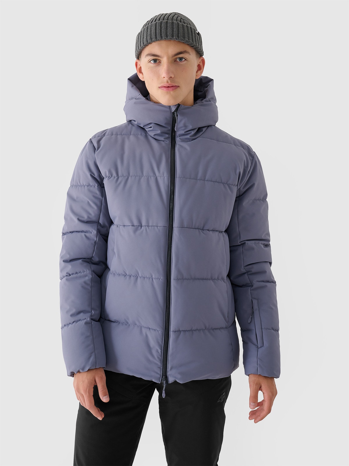 Чоловіча гірськолижна куртка мембрана 5000 - темно-синій