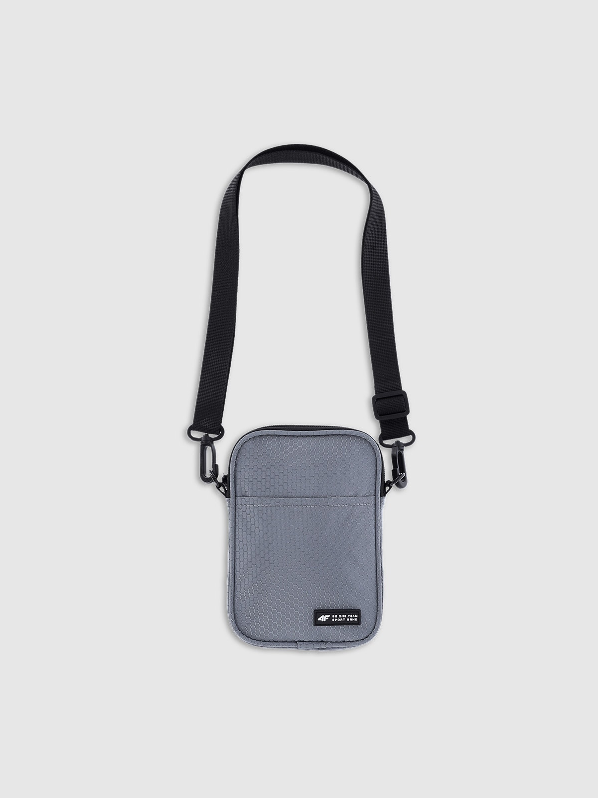 Дитяча сумка-гаманець (саше) через плече - сірий