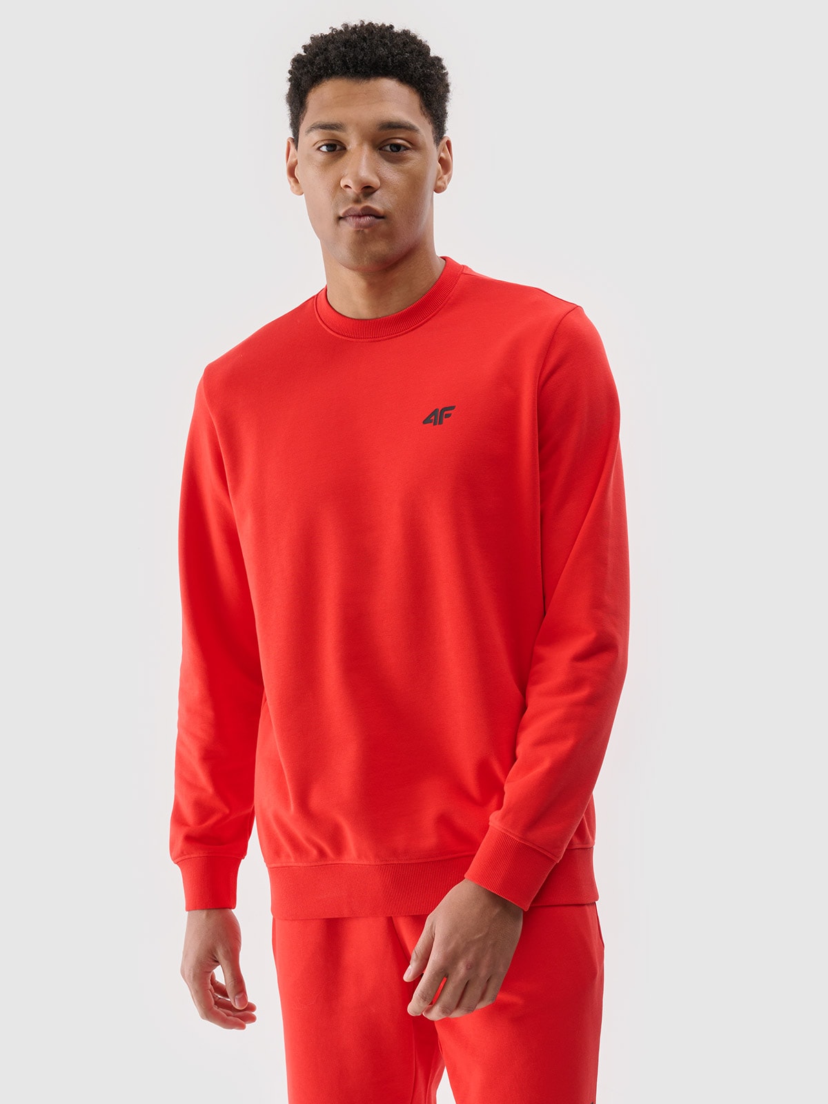 Чоловічий спортивний світшот - червоний