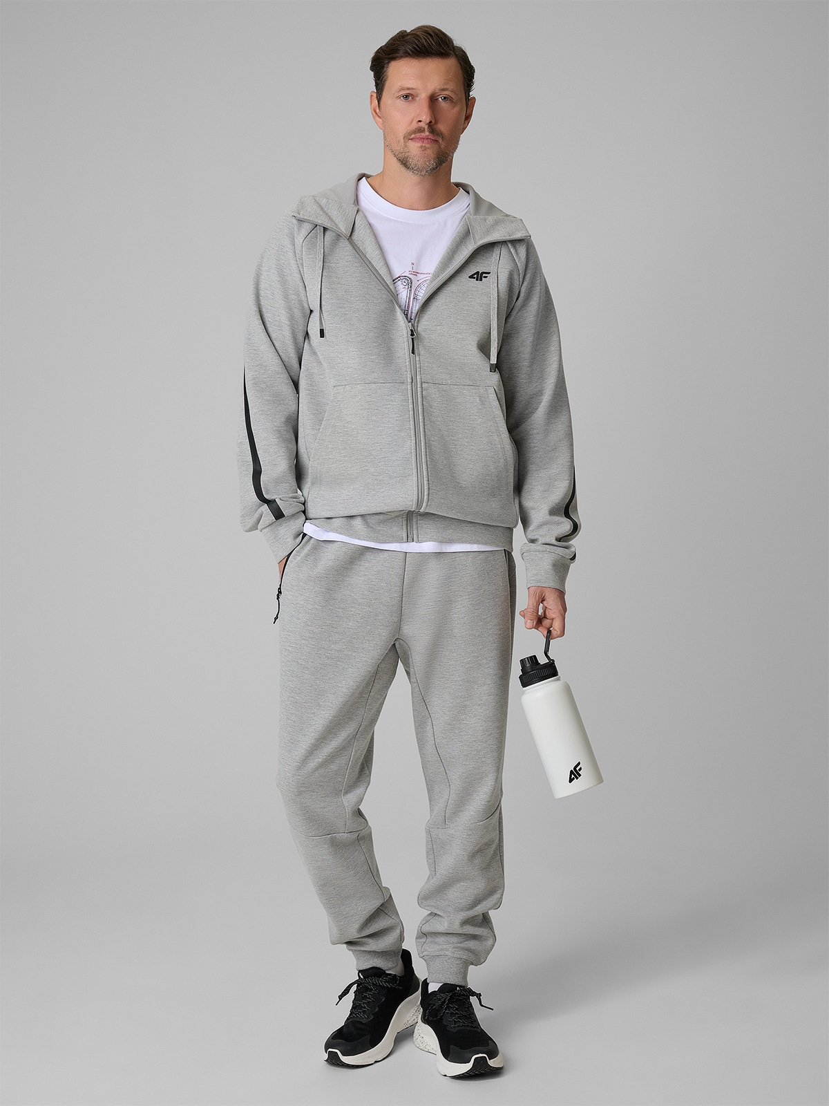 Чоловічі спортивні джогери - сірі