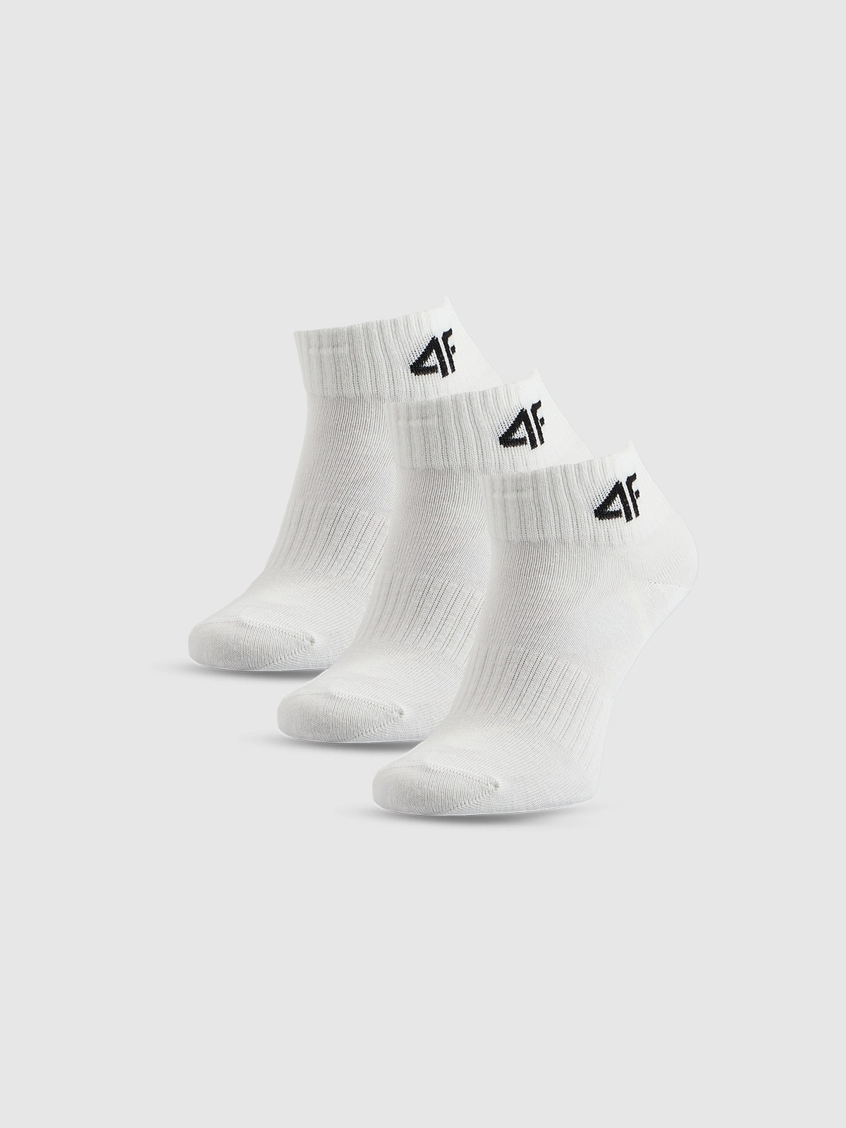 Хлопчачі короткі шкарпетки (3-pack) - білі