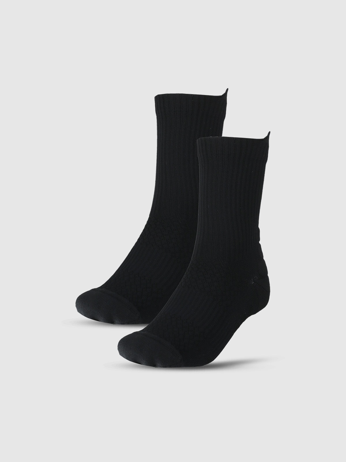 Бігові шкарпетки за кісточку унісекс - чорні