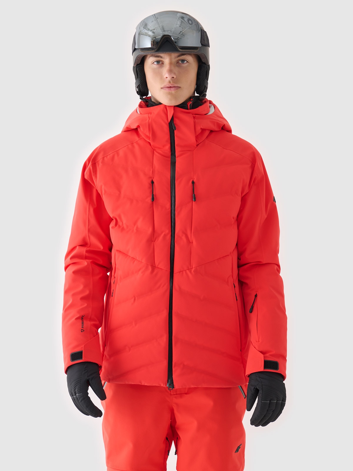 Чоловіча гірськолижна куртка мембрана Dermizax 20000 - червоний