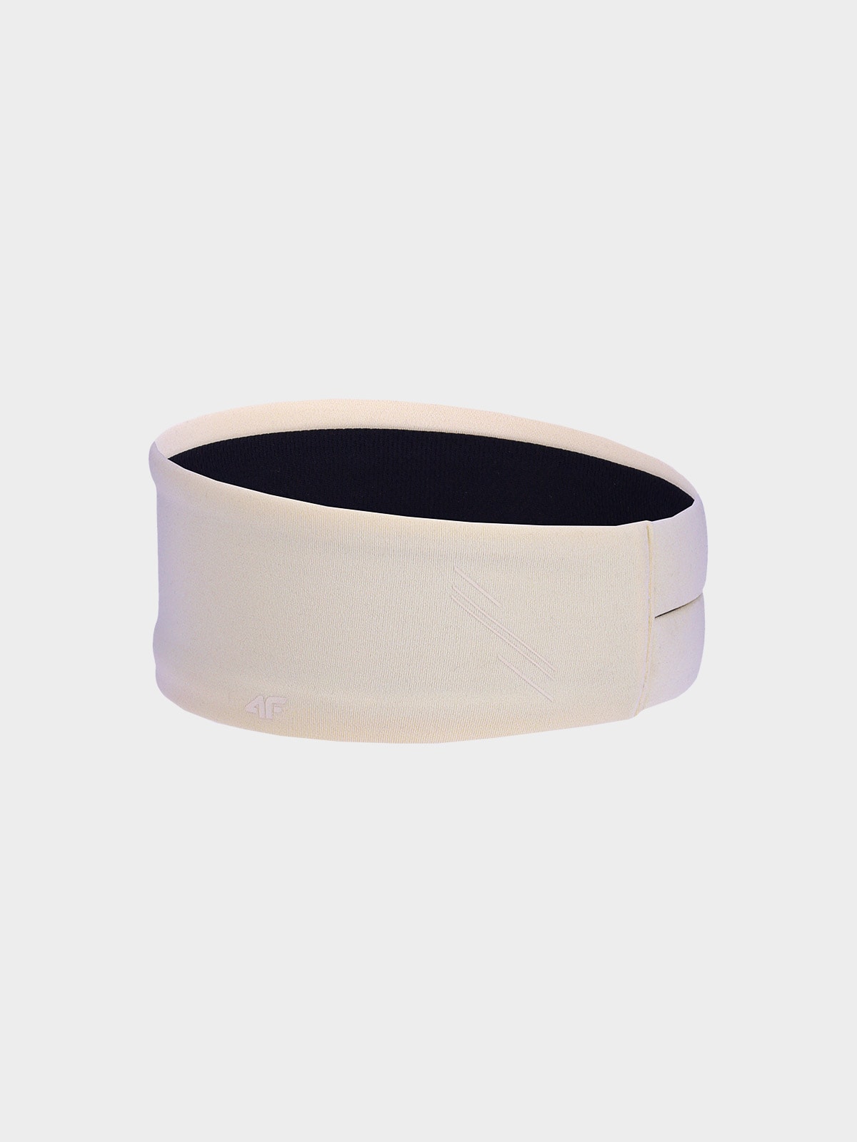 Пов'язка на голову для бігу uniseks - бежевий