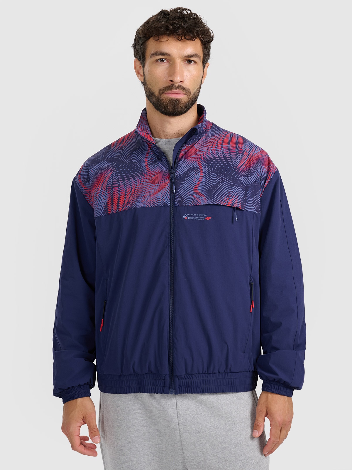 Чоловіча демісезонна куртка - темно-синя