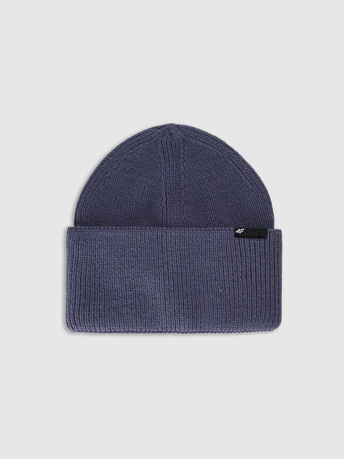 Дитяча зимова шапка з додаванням вовни - темно-синя