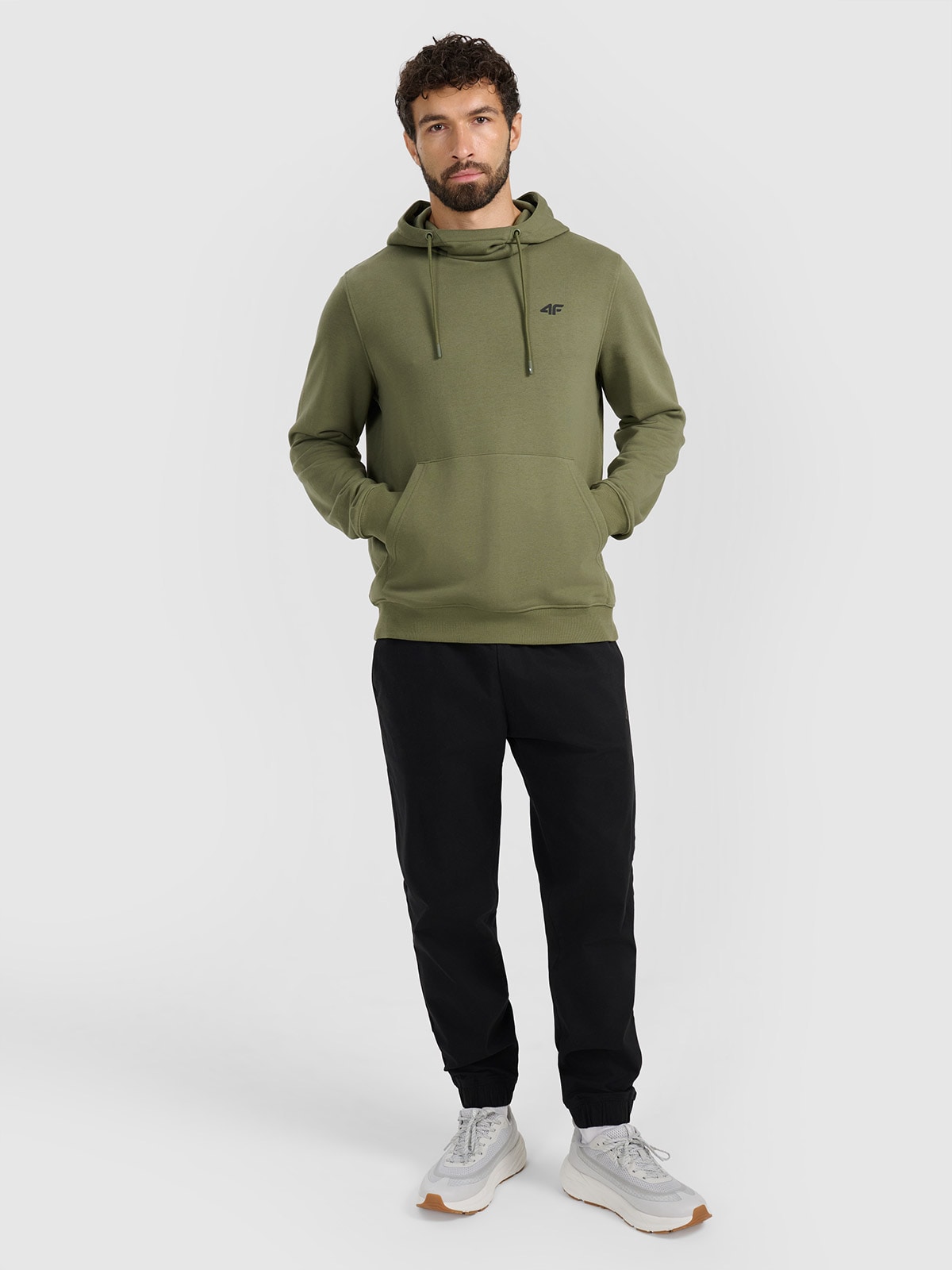 Чоловічі спортивні штани-джогери - чорні