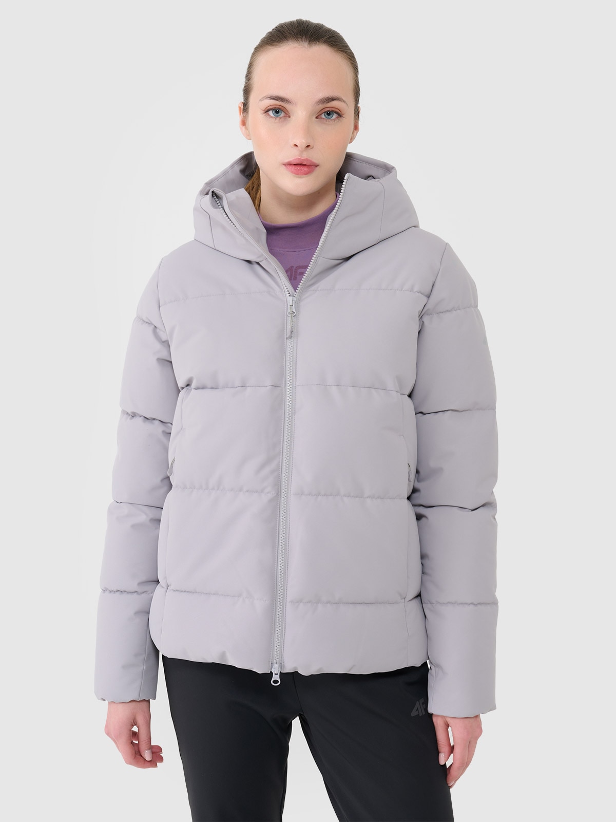 Жіноча гірськолижна куртка мембрана NeoDry 5000 - сірий