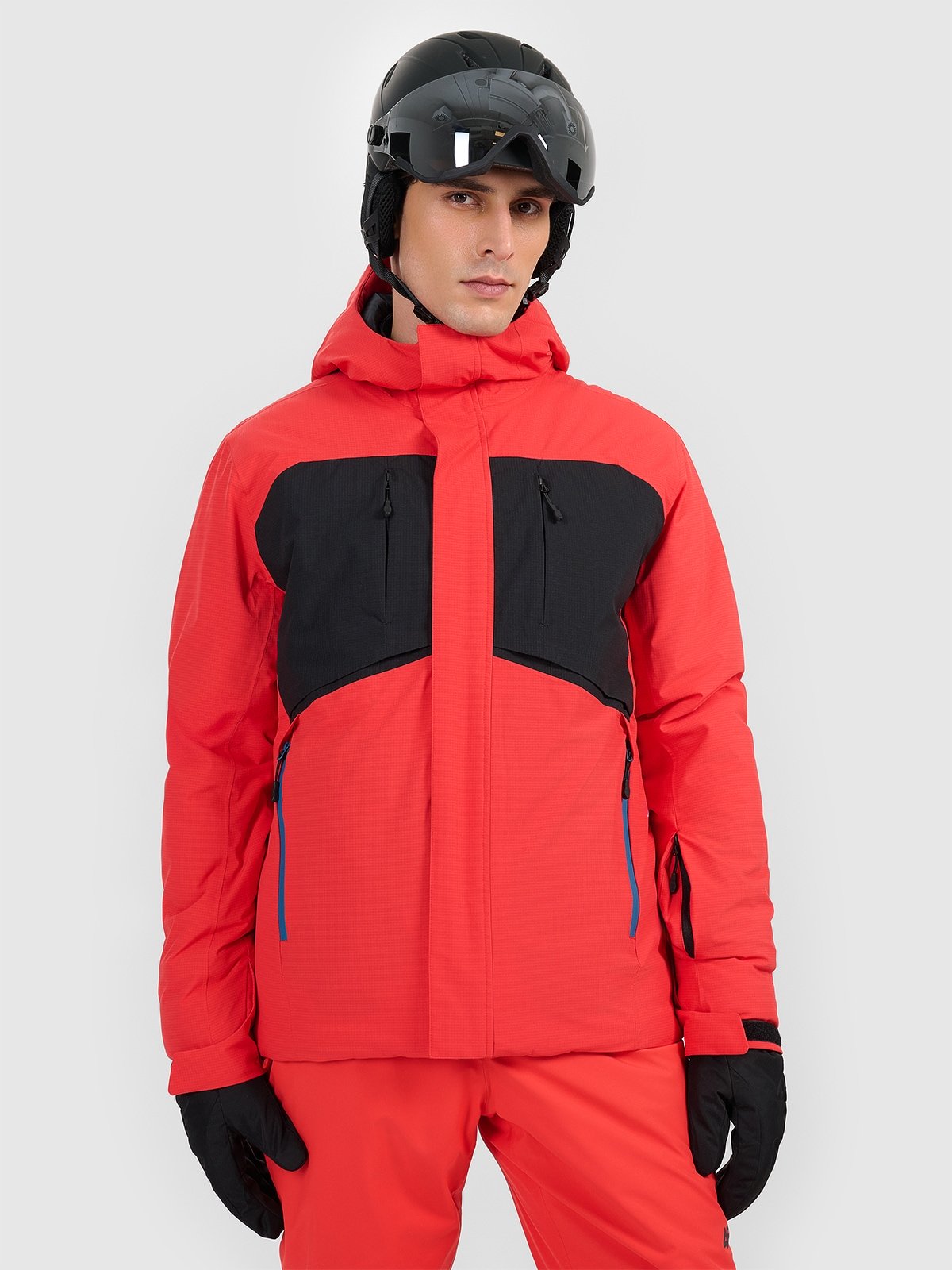 Чоловіча лижна куртка мембрана 10000 - червона