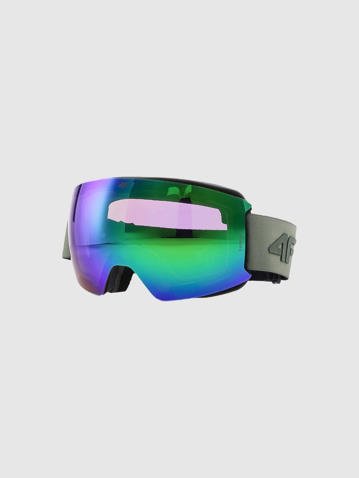 Лижні окуляри uniseks з різнокольоровим покриттям - хакі