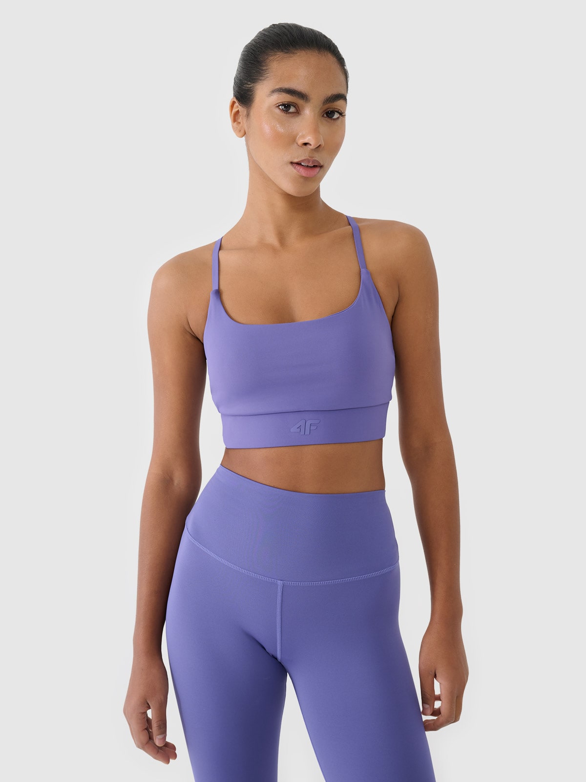 Жіночий спортивний бюстгальтер з низькою підтримкою - темно-синій