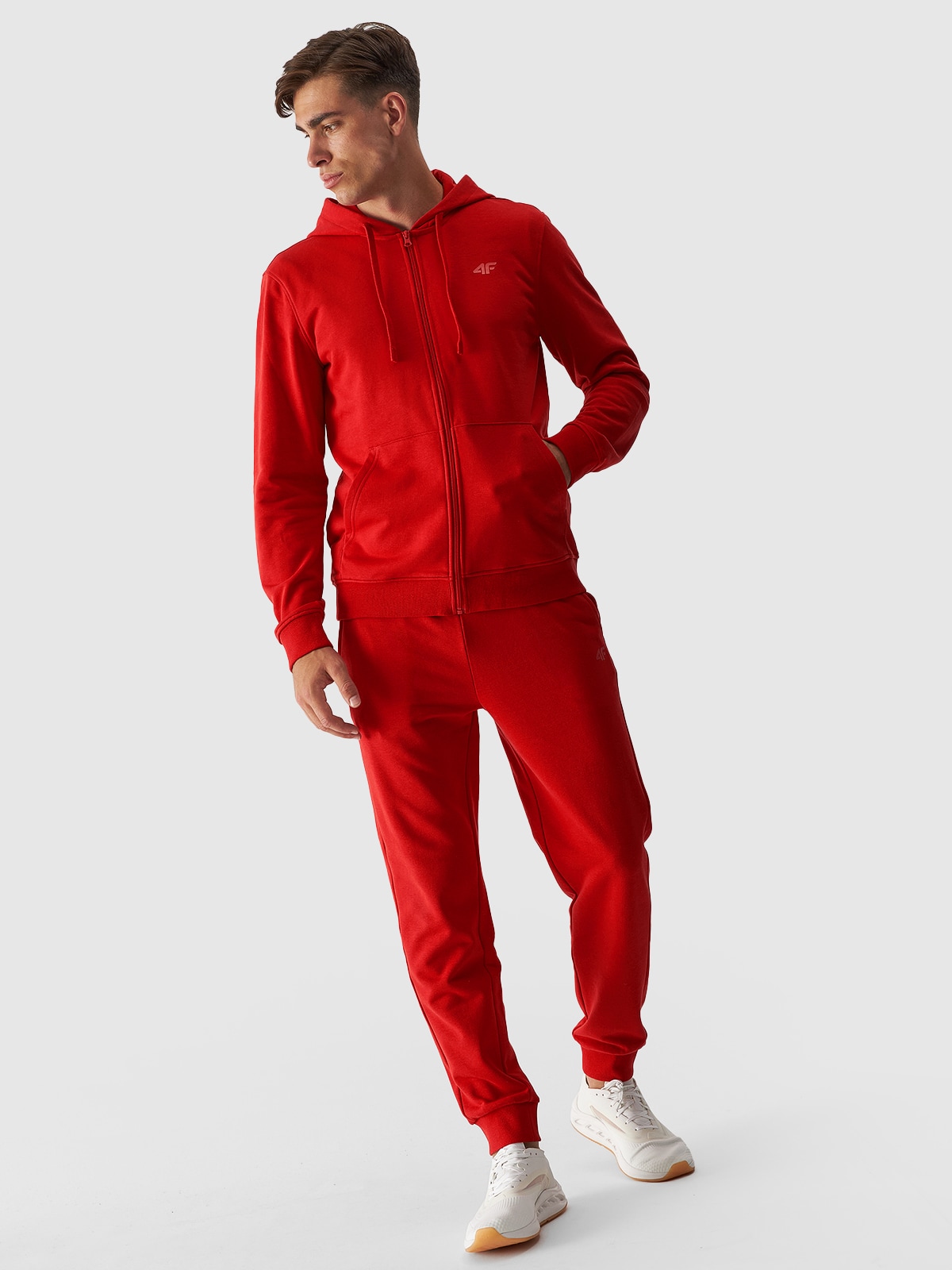 Чоловічі спортивні штани джогери - червоний