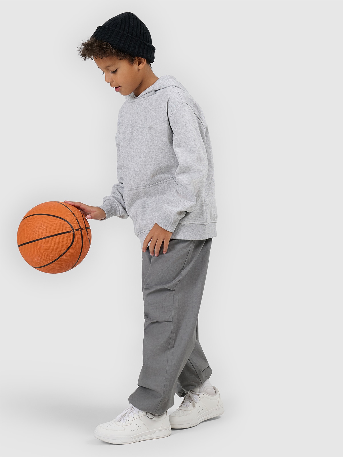 Спортивне худі для хлопчиків - сірий
