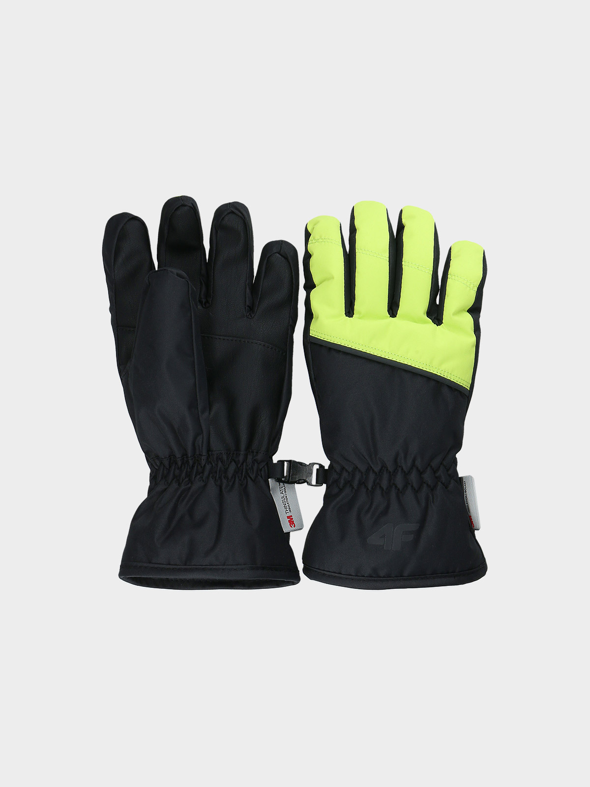 Дитячі лижні рукавиці - зелений