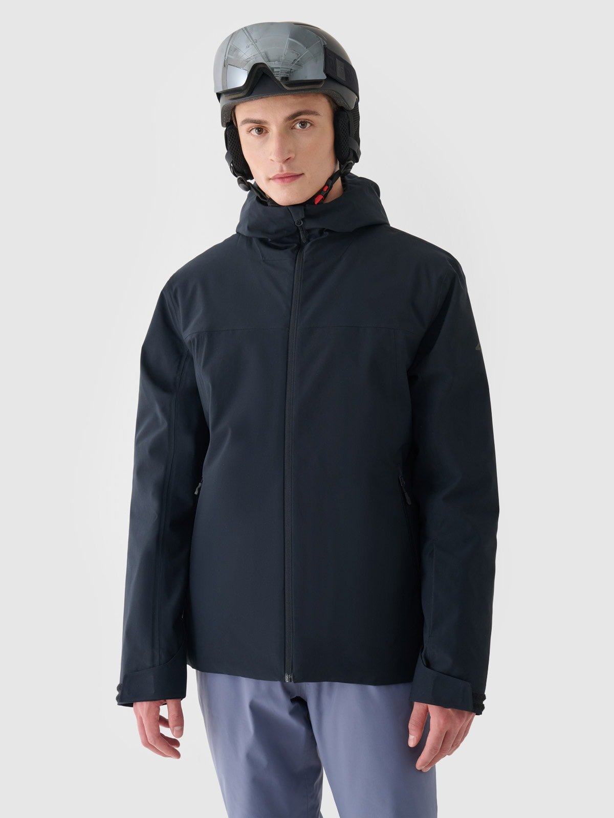 Чоловіча гірськолижна куртка мембрана 5000 - чорний