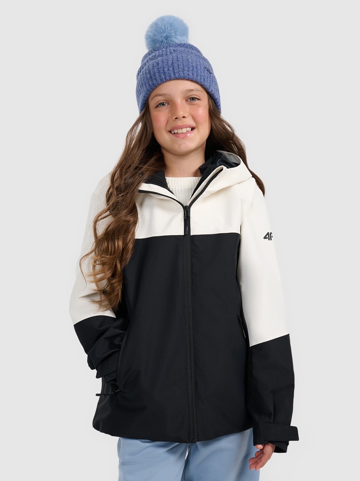 Демісезонна куртка 3в1 мембрана 5000 дівоча - чорна