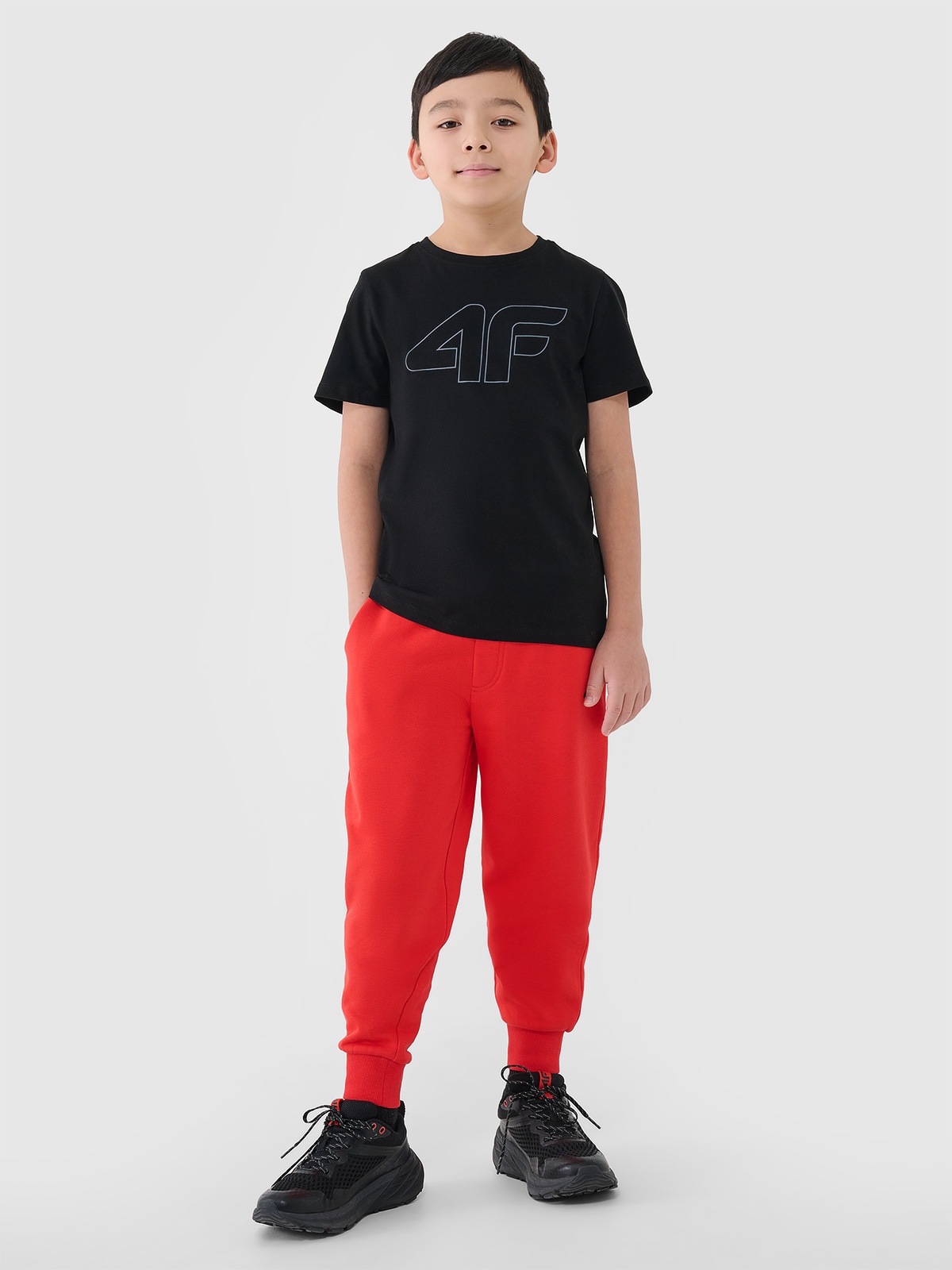 Спортивні штани джогери для хлопчиків - помаранчевий