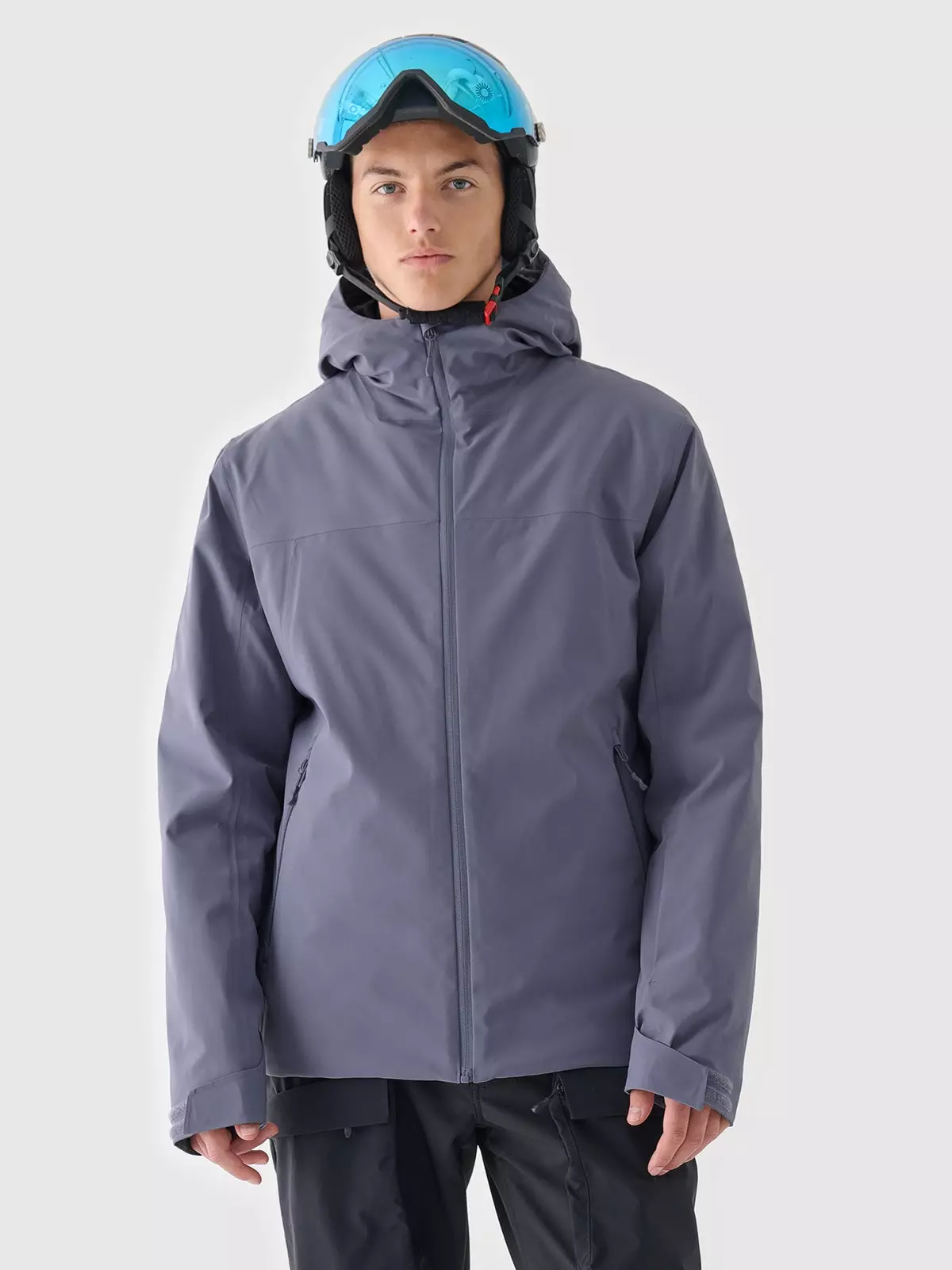 Чоловіча гірськолижна куртка мембрана 5000 - темно-синій