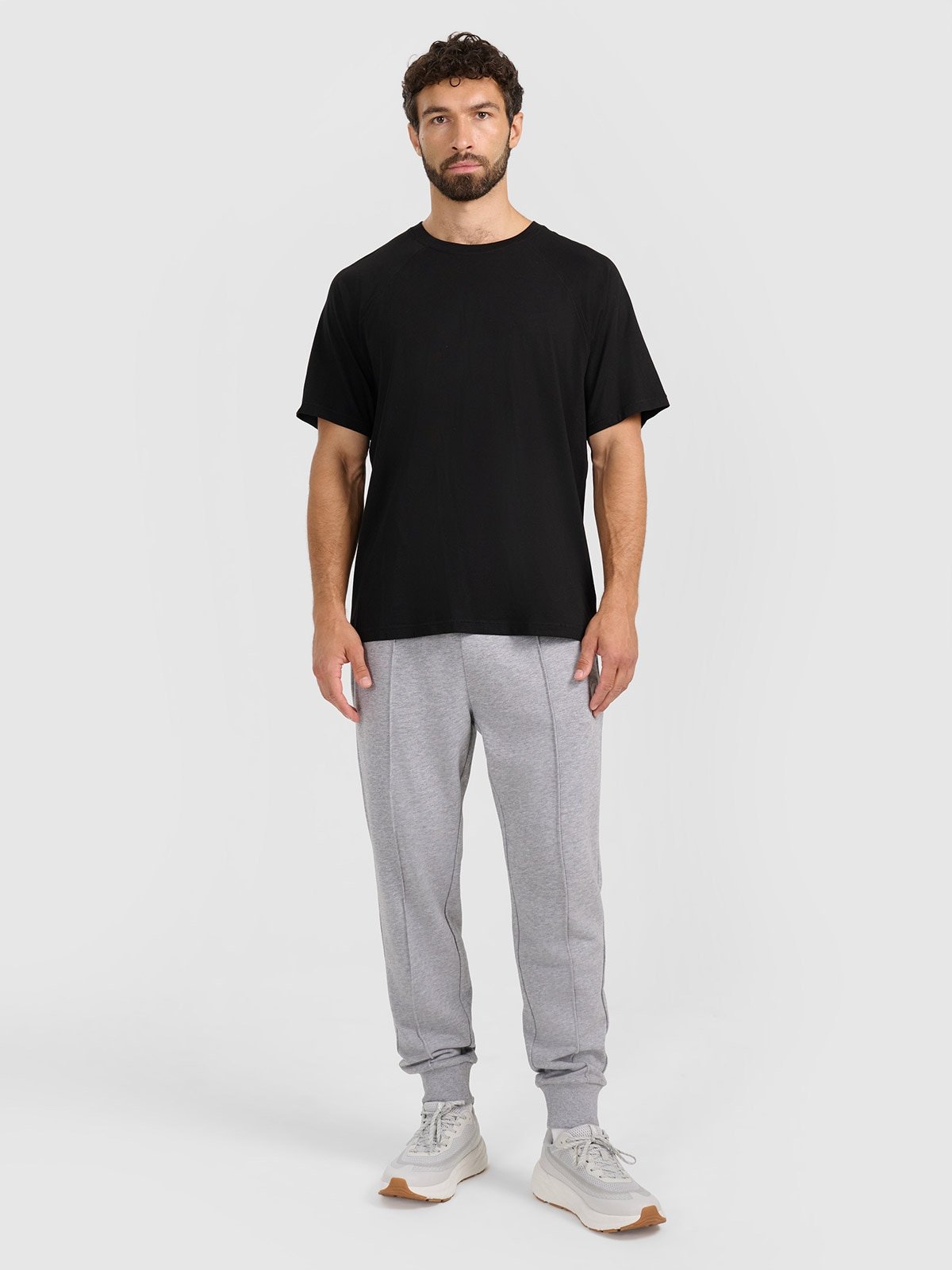 Чоловічі спортивні штани джогери - сірі