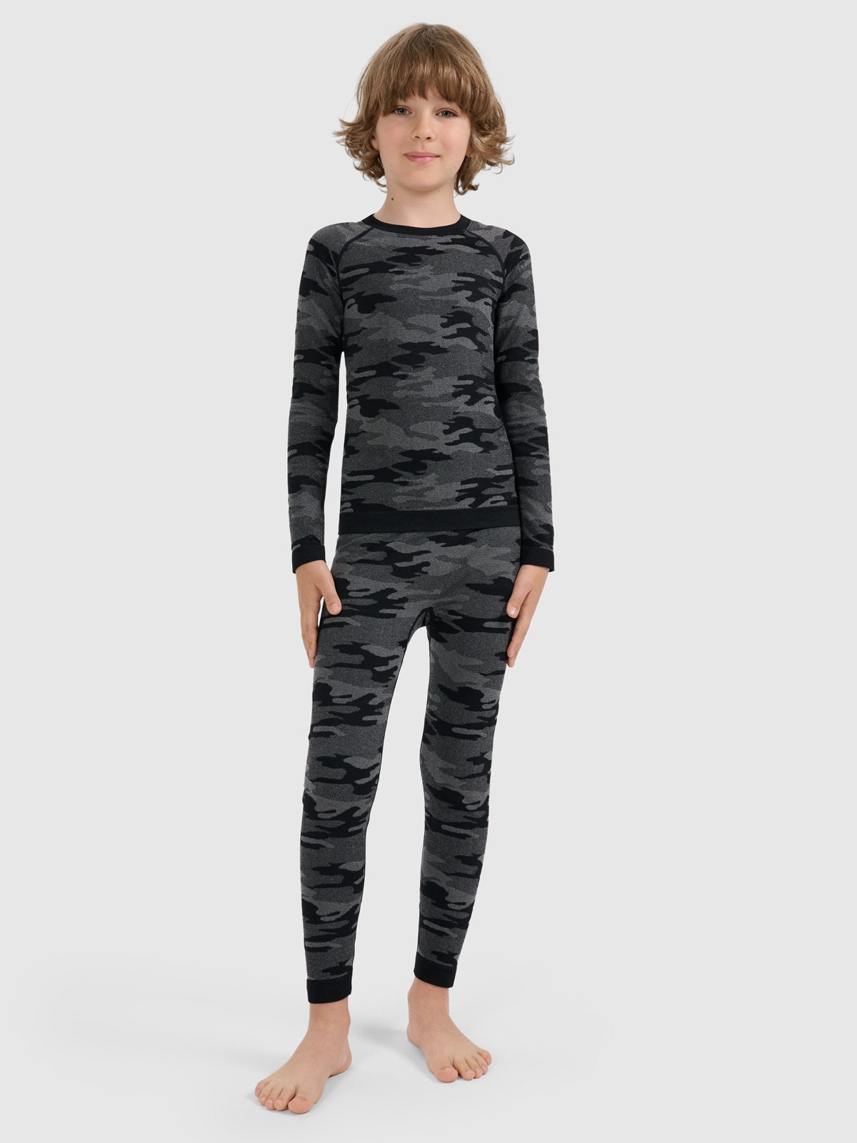 Термобілизна безшовна комплект для хлопчиків - мультиколор