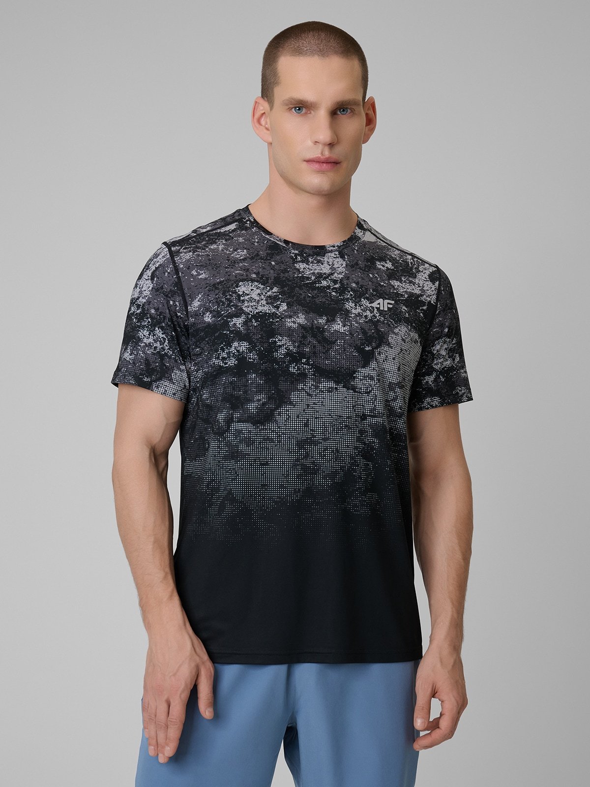 Чоловіча regular швидковисихаюча тренувальна футболка - сіра