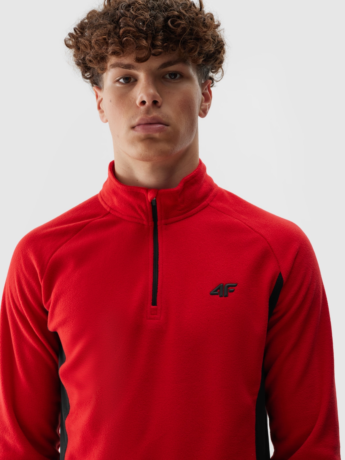 Чоловіча термоактивна флісова білизна (верх) - червоний