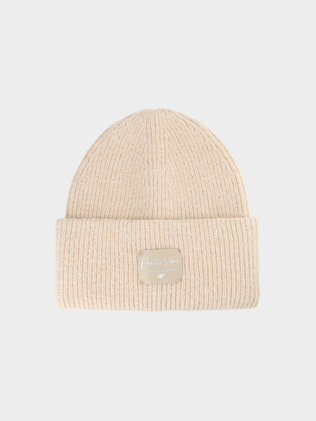 Зимова шапка для дівчаток - бежевий