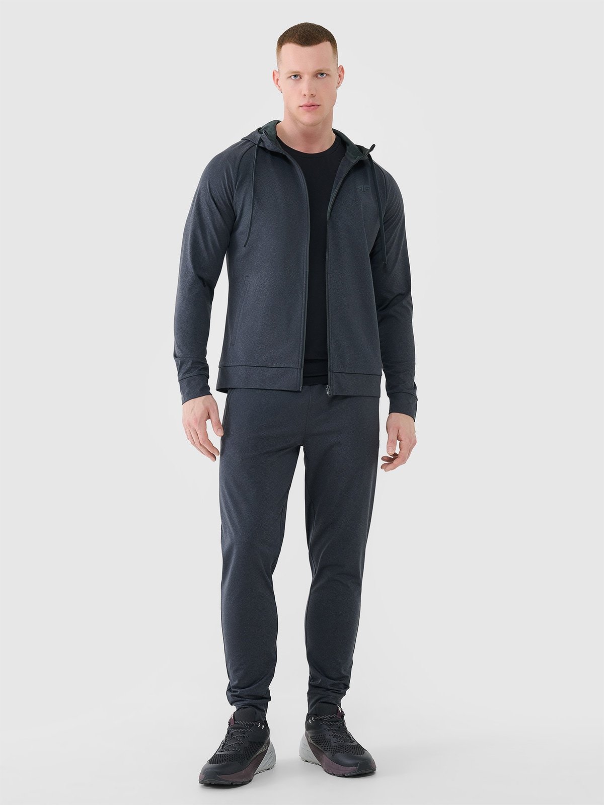 Чоловічі швидковисихаючі штани для тренувань - сірий