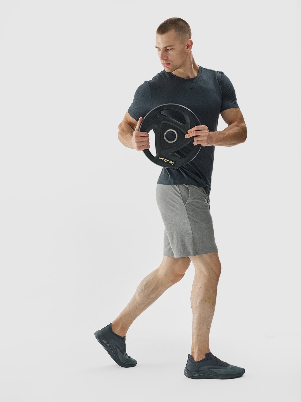 Чоловічі шорти regular для тренувань - сірий