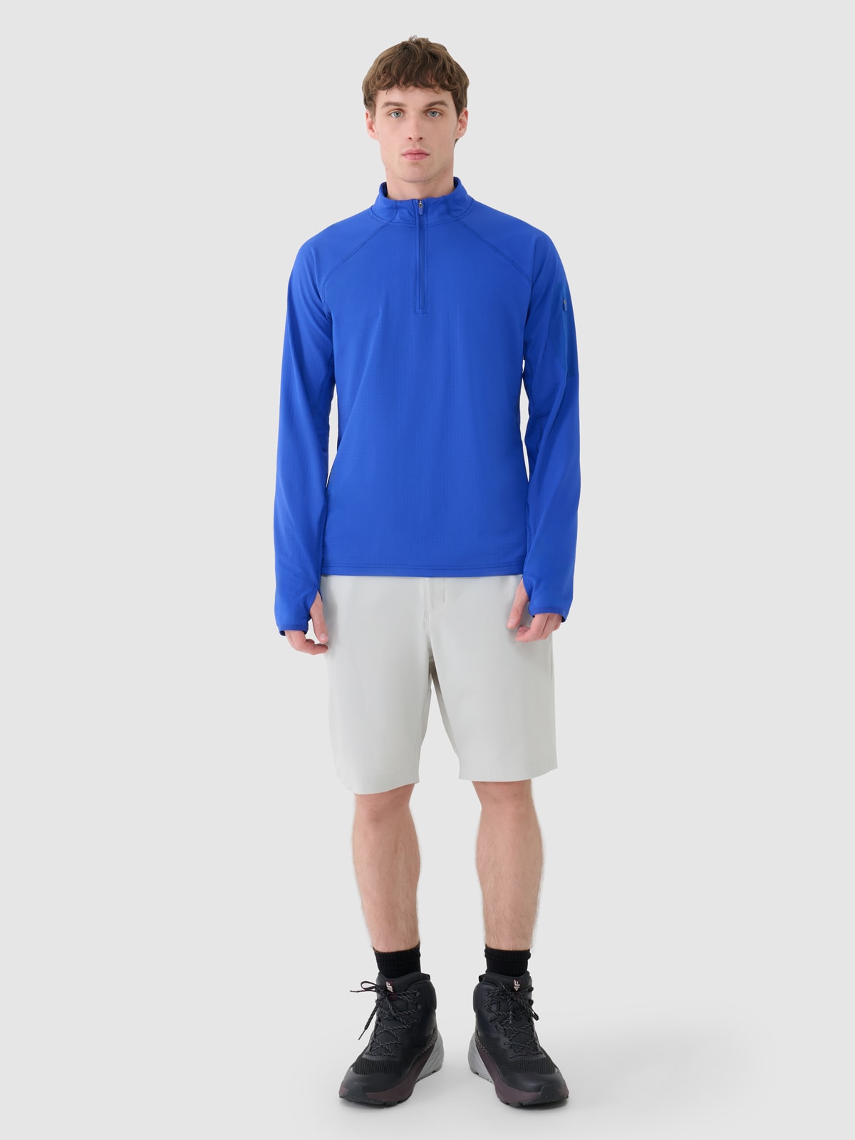 Чоловічі трекінгові шорти 4Way Stretch - сірий