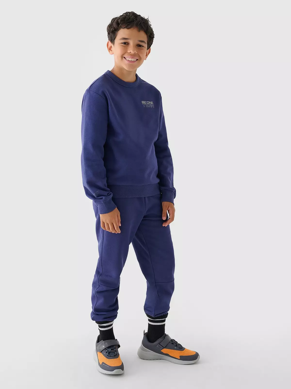 Спортивні штани джогери для хлопчиків - темно-синій