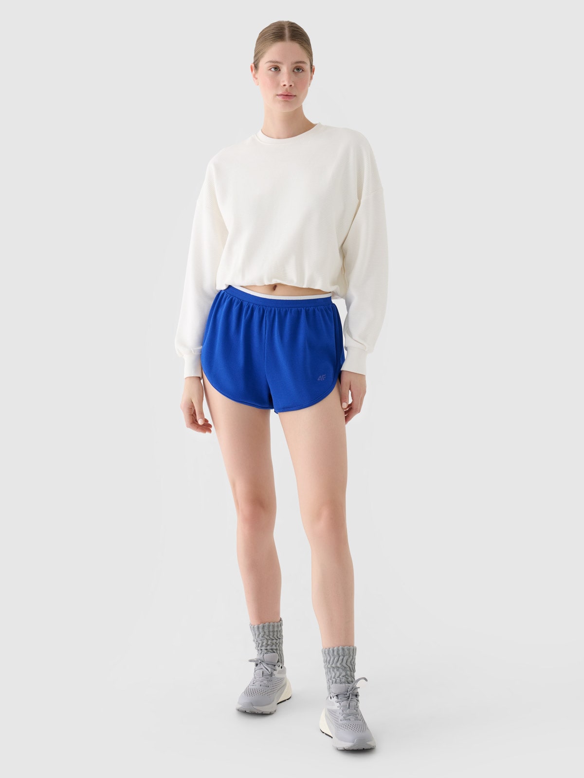 Жіночі спортивні шорти - блакитний