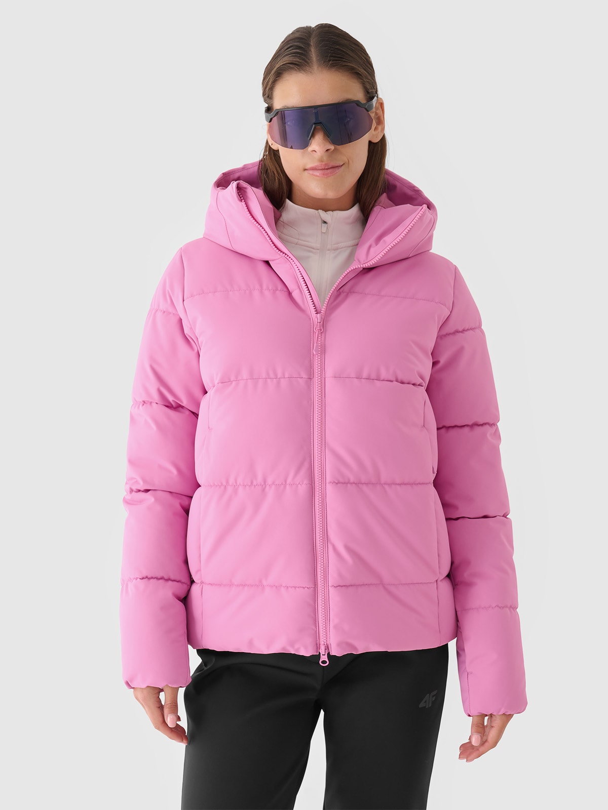 Жіноча гірськолижна куртка мембрана NeoDry 5000 - рожевий