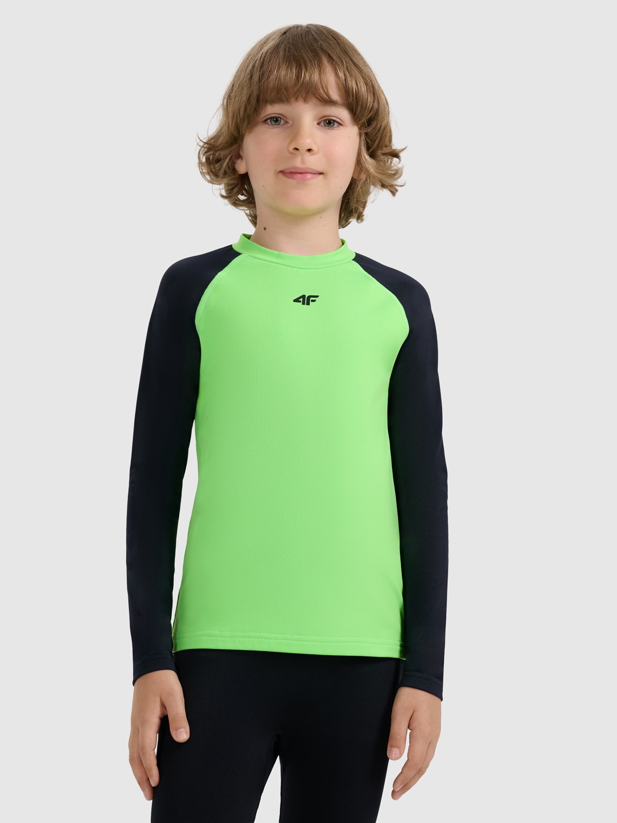 Дитяча термобілизна начісна (верх) - зелена