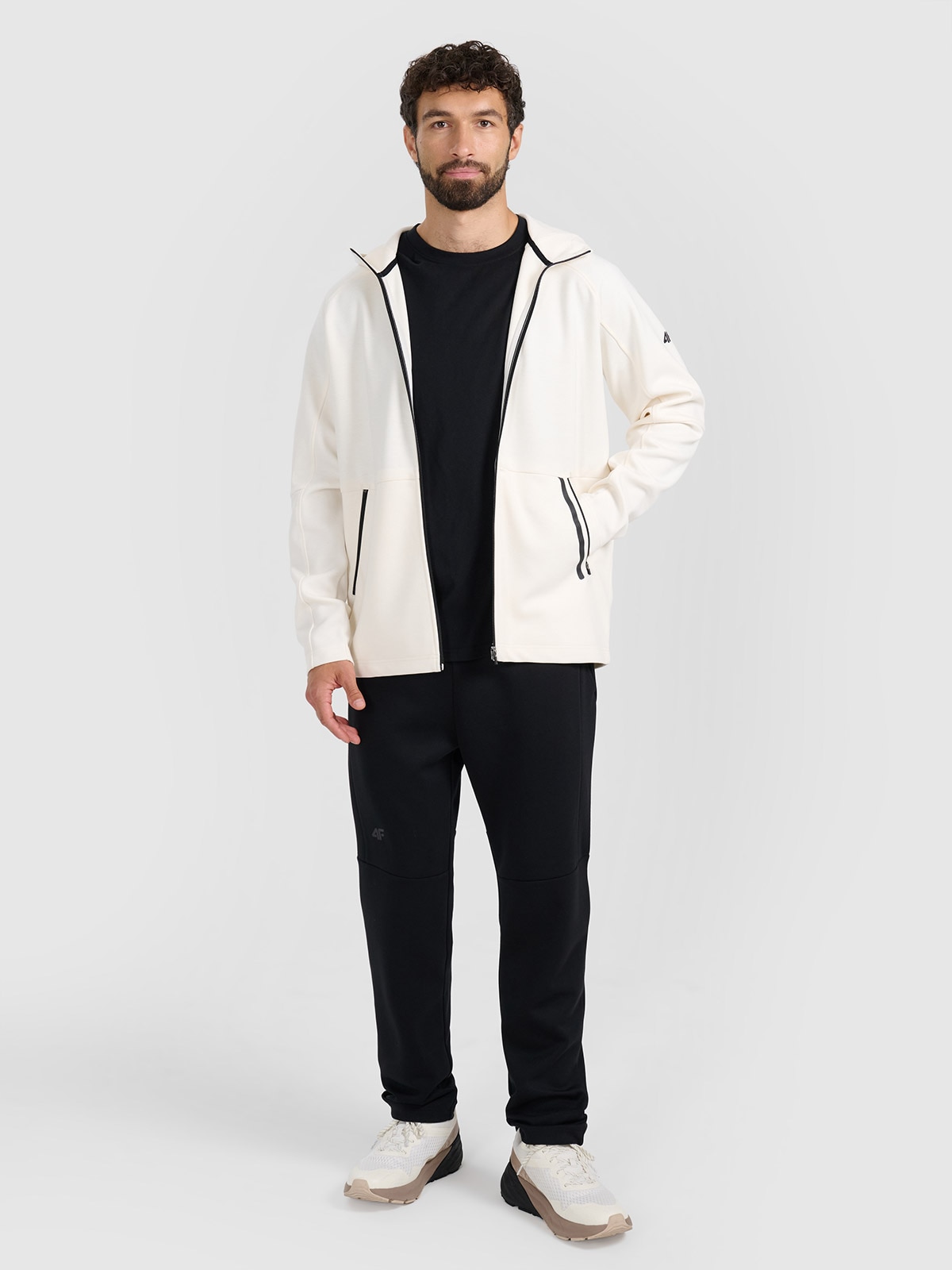 Чоловічі спортивні штани-джогери - чорні