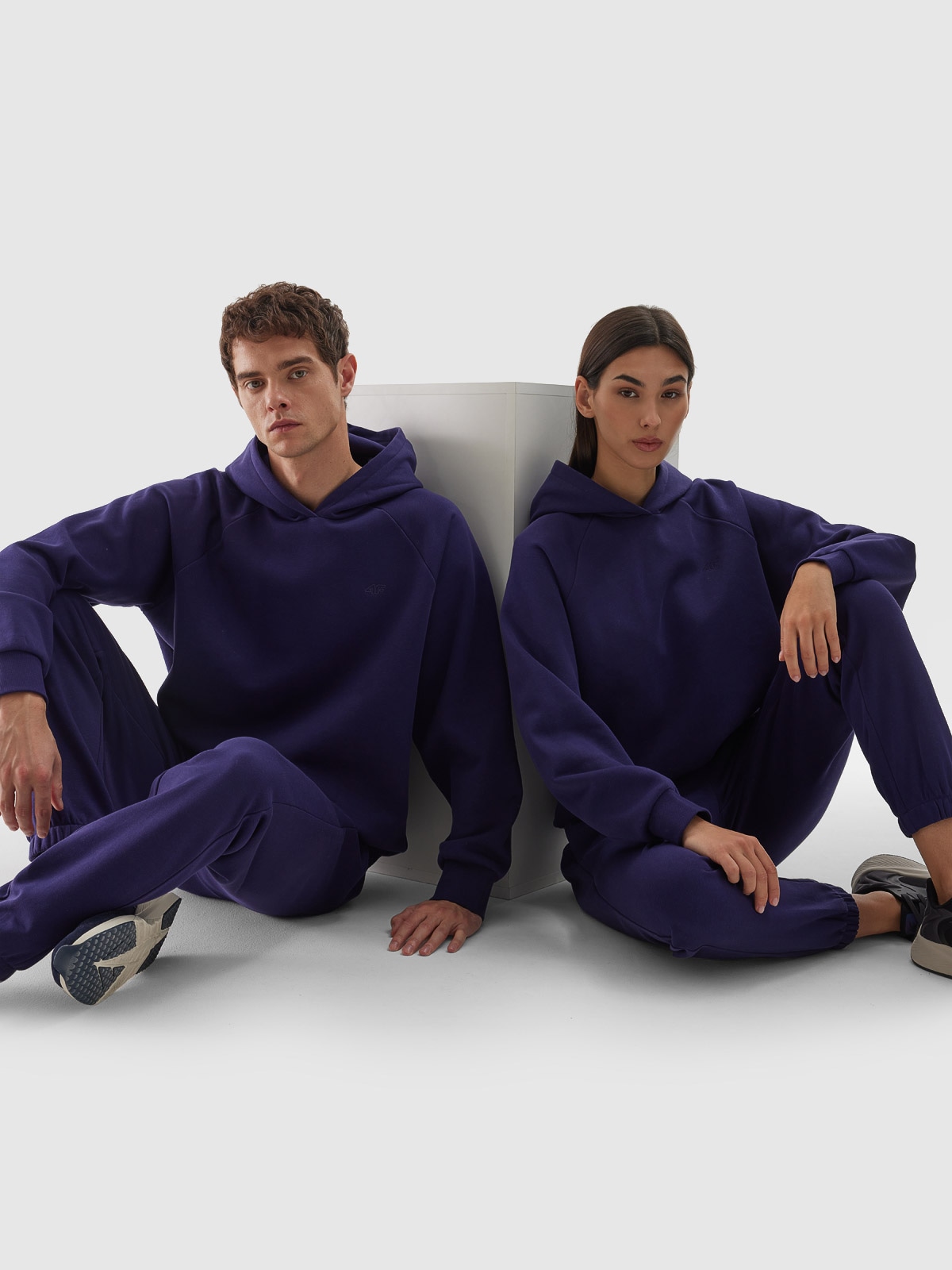 Спортивне худі uniseks - темно-синій