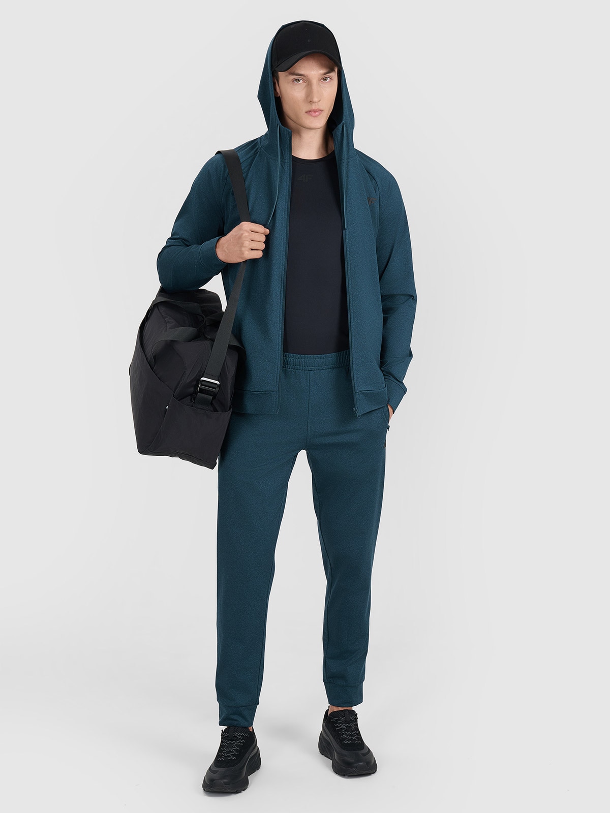 Чоловічі швидковисихаючі тренувальні штани - темно-сині