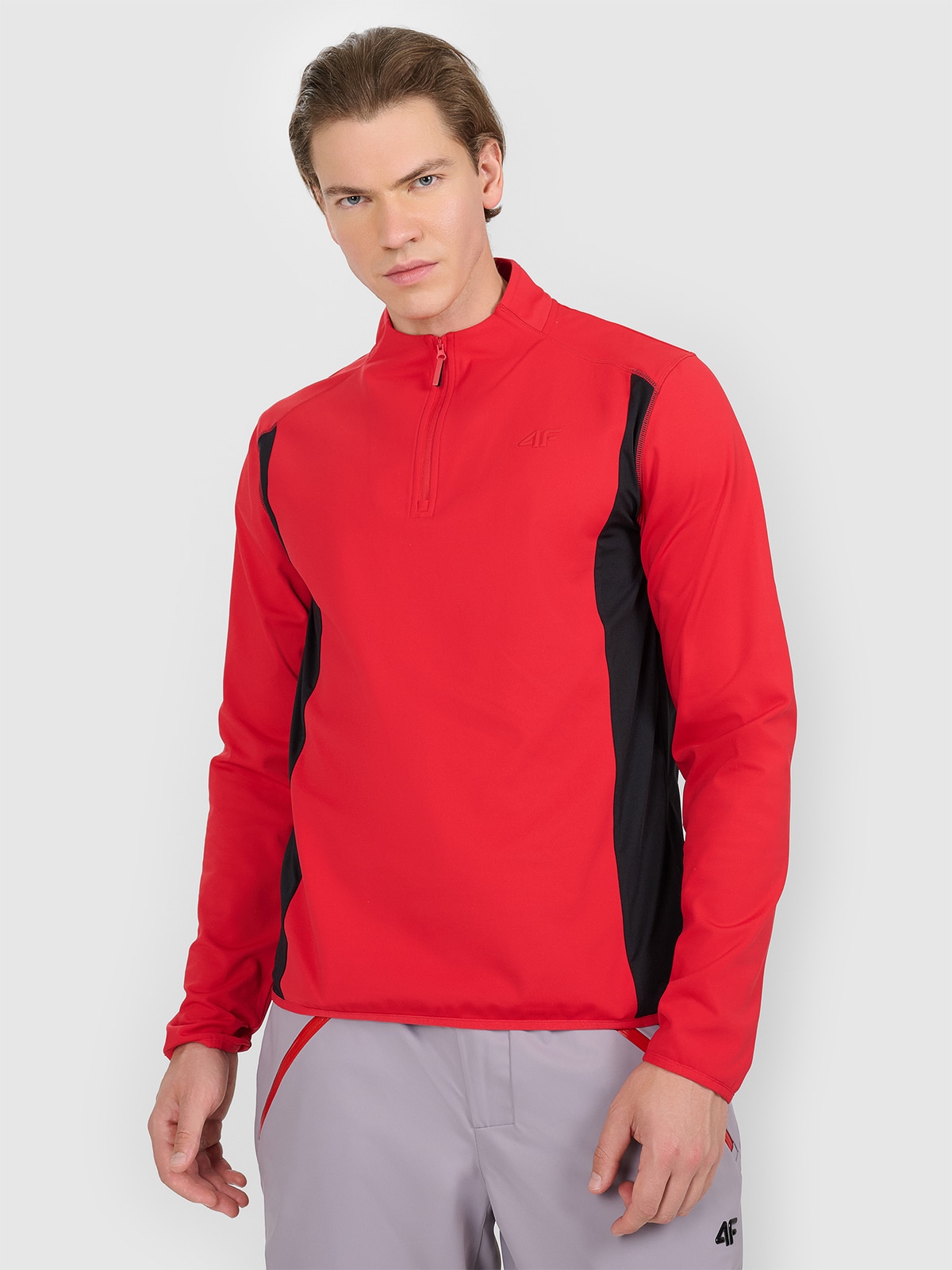 Чоловіча термобілизна флісова (верх) - червона