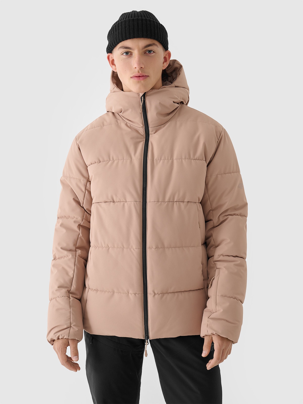 Чоловіча гірськолижна куртка мембрана 5000 - коричневий