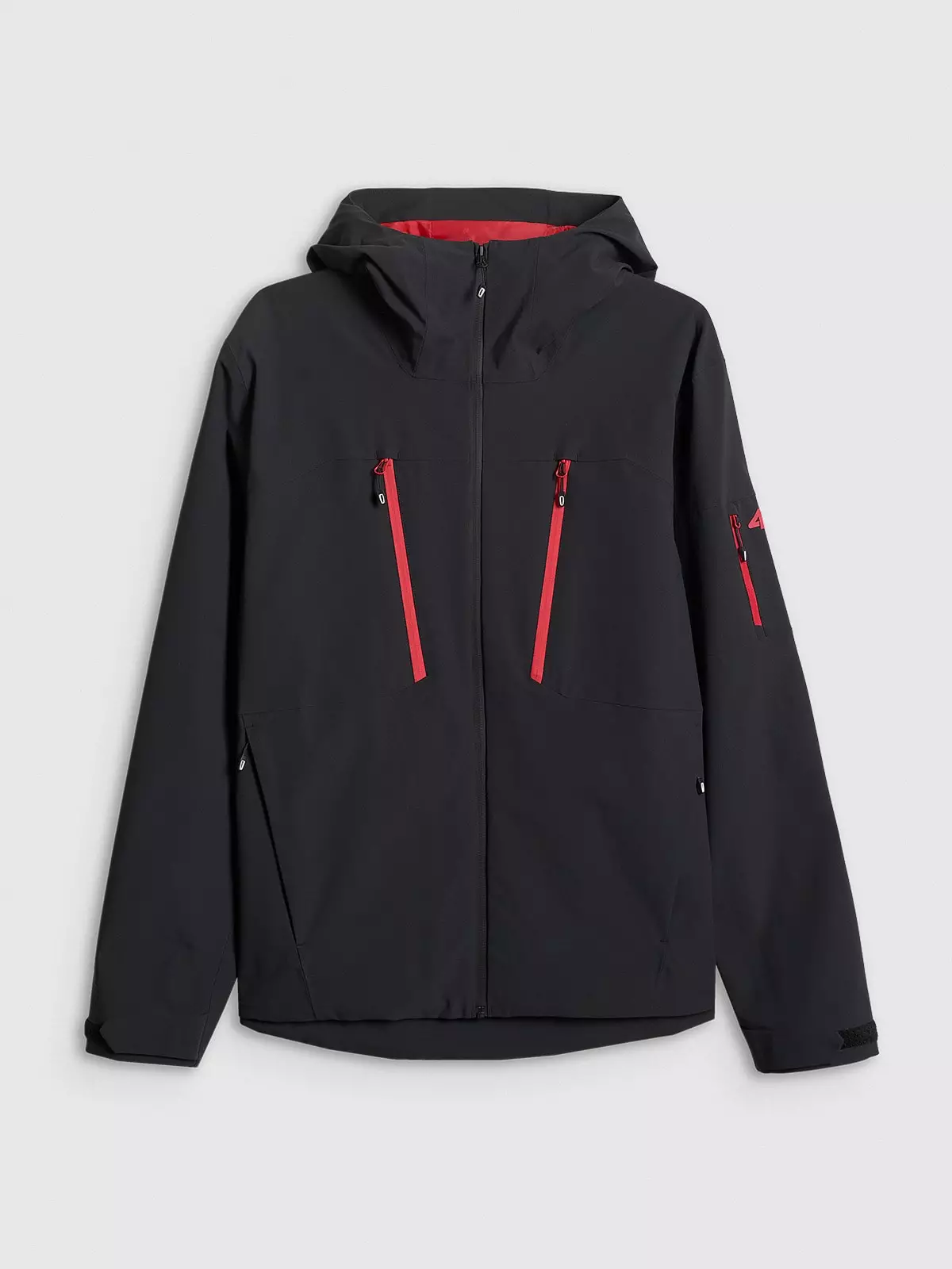 Чоловіча демісезонна куртка мембрана 8000 - чорна