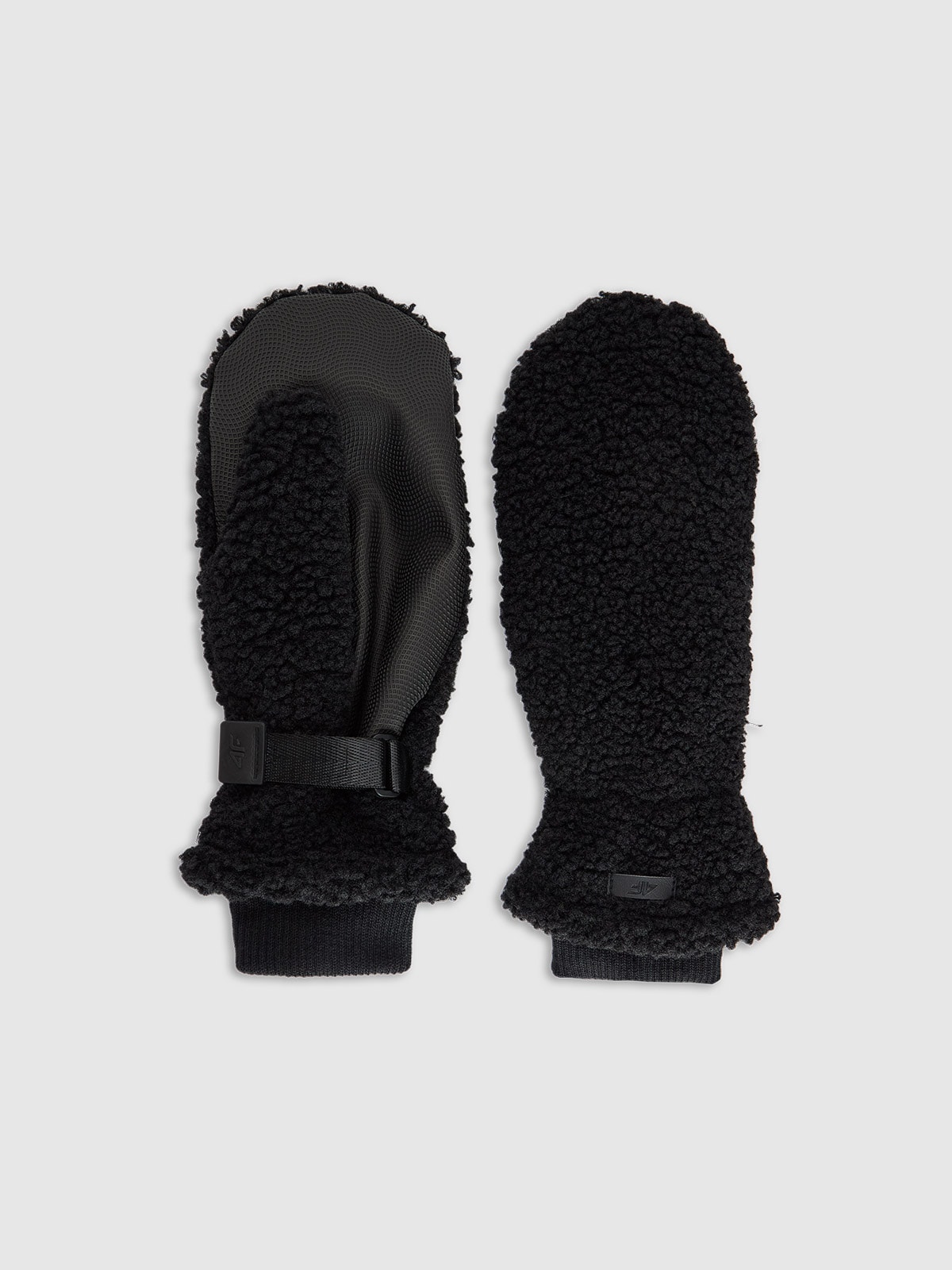 Унісекс рукавиці-варежки - чорні